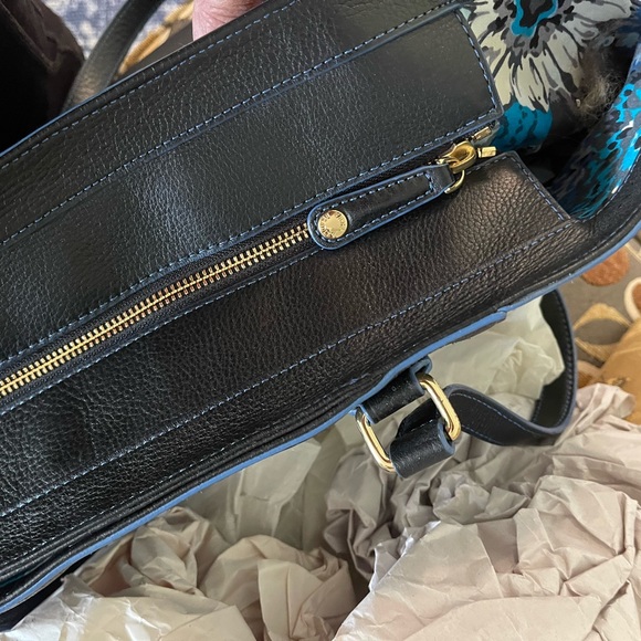 Vera Bradley Leather Tote - Picture 6 of 9